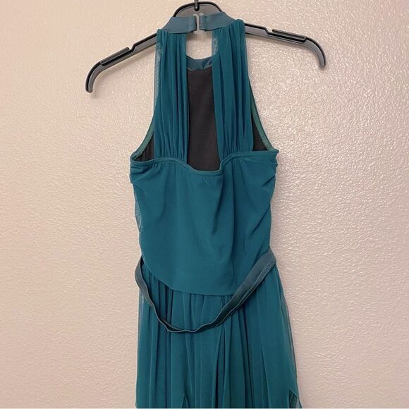 Weissman dance costume dark green Lyrical The Leaving Song 13083 LC-large child - Picture 5 of 11